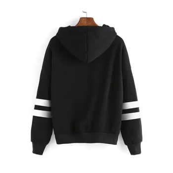 Game Of Thrones Print Hooded Neck Long Sleeves Hoodie Black N29228029V