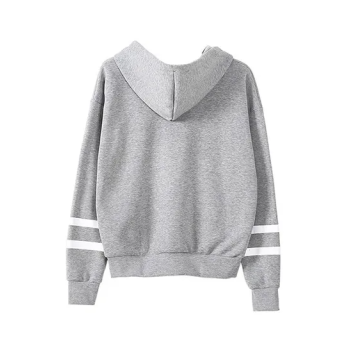 Game Of Thrones Print Hooded Neck Long Sleeves Hoodie Grey N29228041V