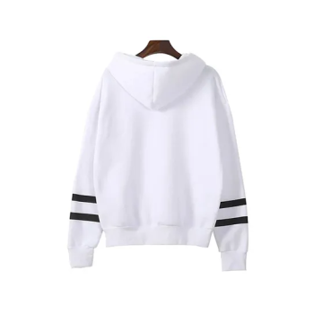 Game Of Thrones Print Hooded Neck Long Sleeves Hoodie White N29227956V