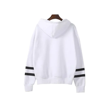 Game Of Thrones Print Hooded Neck Long Sleeves Hoodie White N29228017V