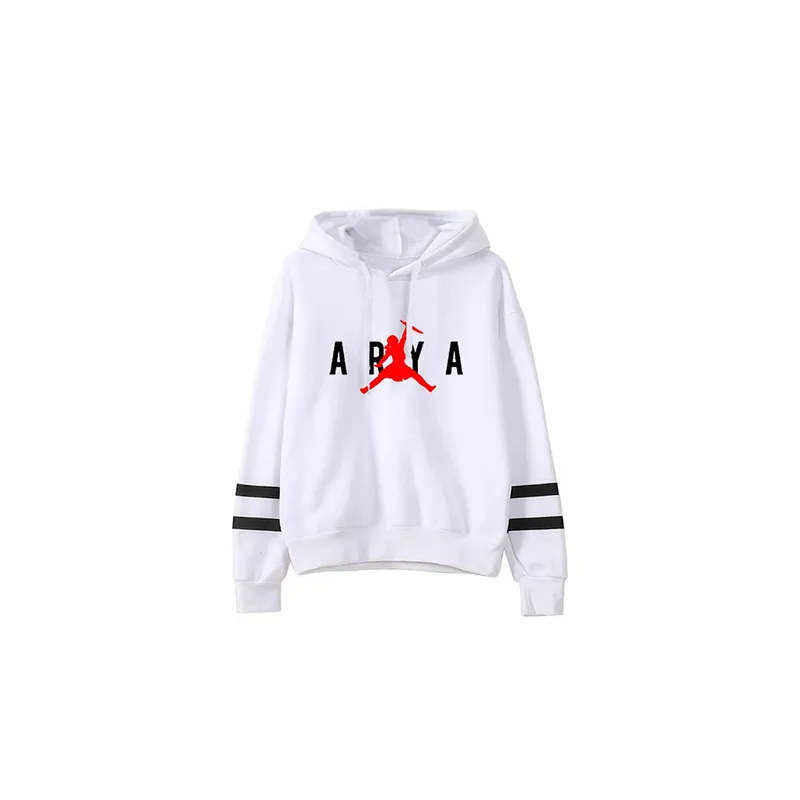 Game Of Thrones Print Hooded Neck Long Sleeves Hoodie White N29228035V