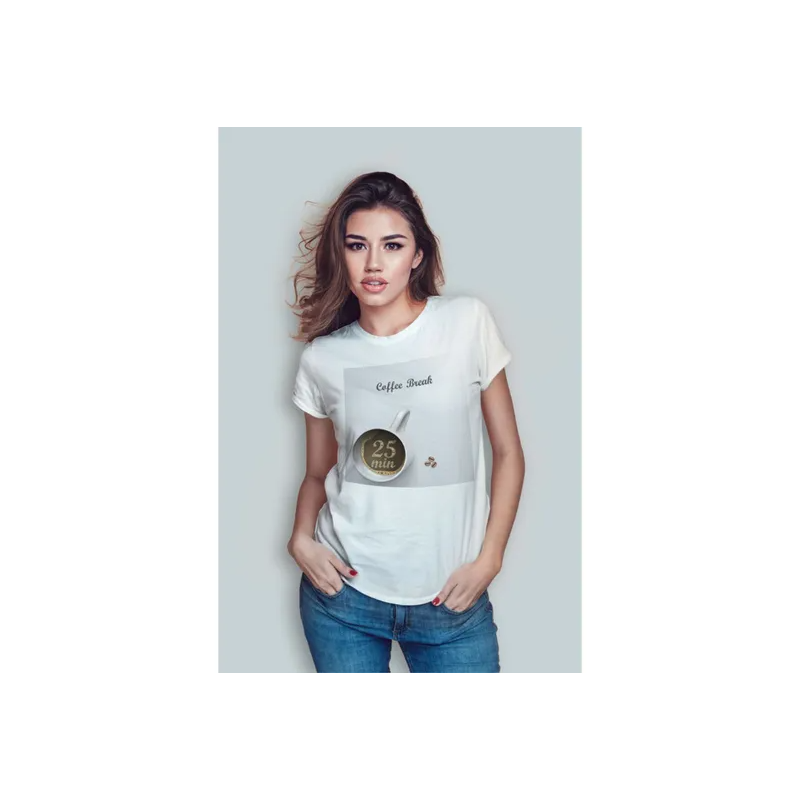 Graphic Printed Crew Neck T-Shirt, White