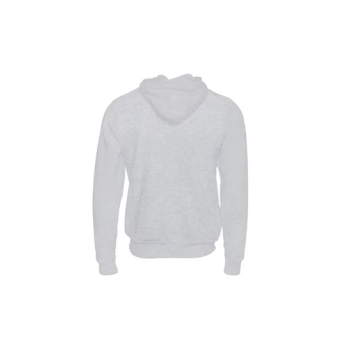 Grey Hoodie Plain With Pocket Unisex For Adults