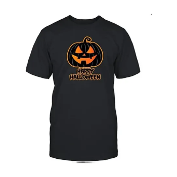 Happy Halloween Printed T-Shirt For Kids And Adults
