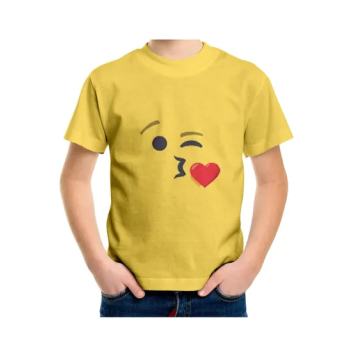 Happy Face Smiley T-Shirt For Kids