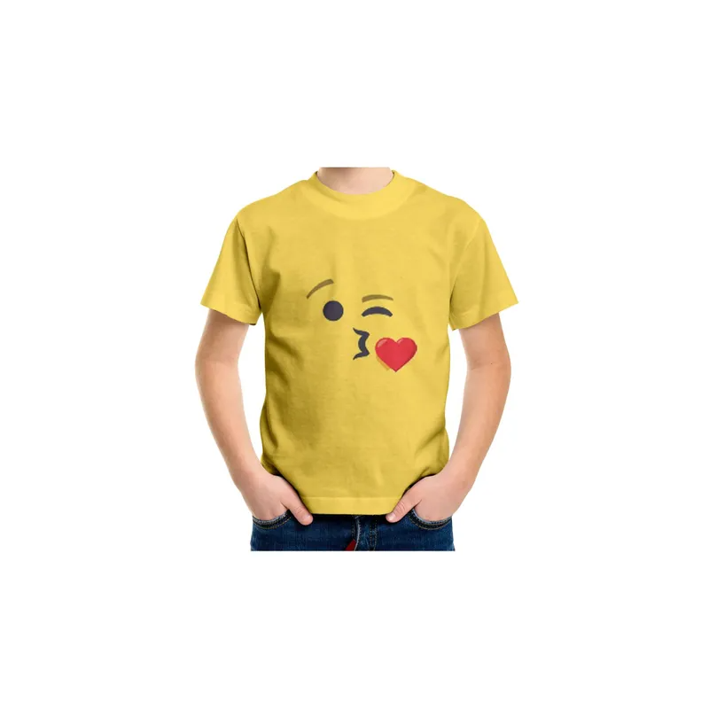 Happy Face Smiley T-Shirt For Kids