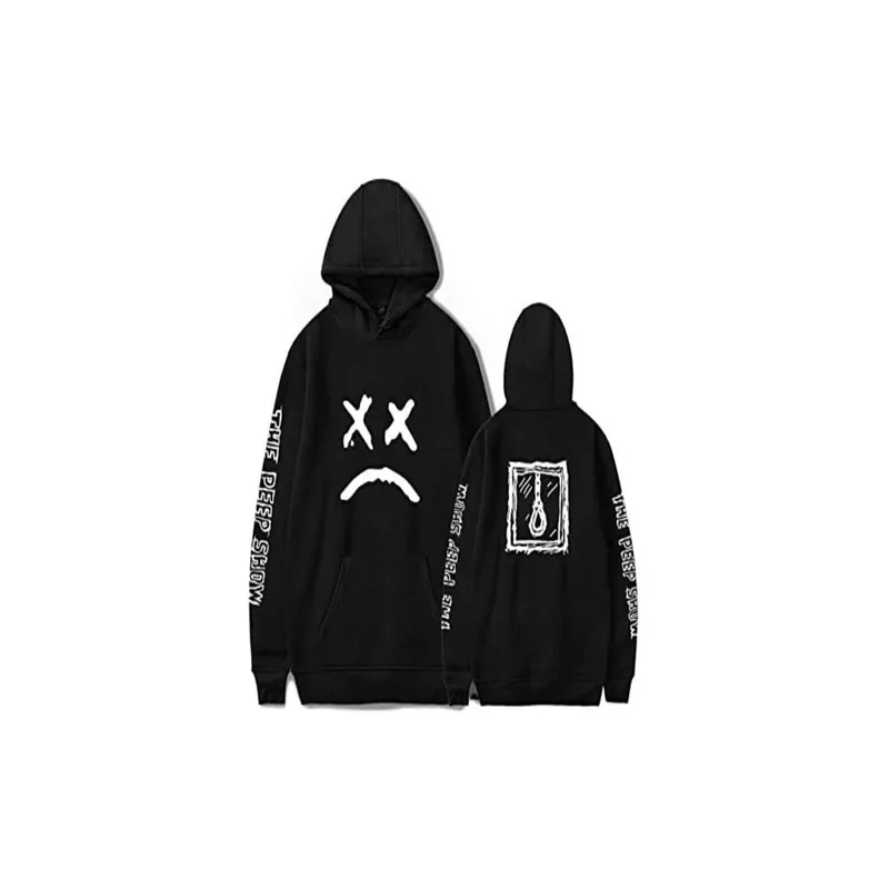 Hip Hop Lil Peep Hoodies With Hat For Men Women Unisex Fleece Sweatshirt Spring Autumn Winter Streetwear
