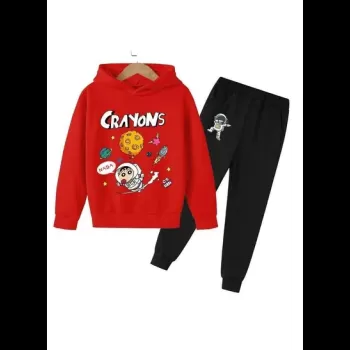 Crayons Set Printed Hoodie...