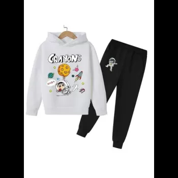 Crayons Set Printed Hoodie...