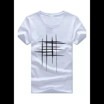 Creative Line Cross Printed...