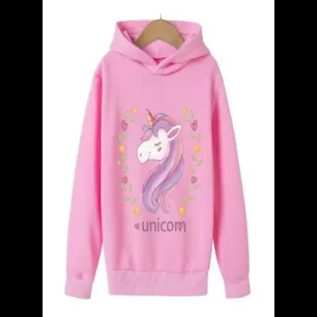 Cute Unicorn Printed Hoodie...