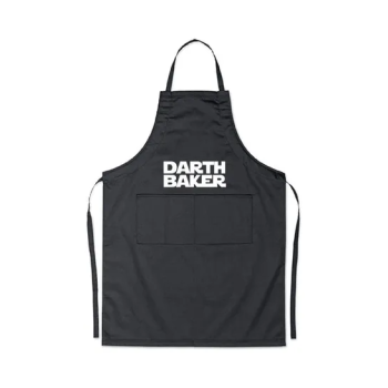 Darth Baker Printed Apron Black 98x69.5cm