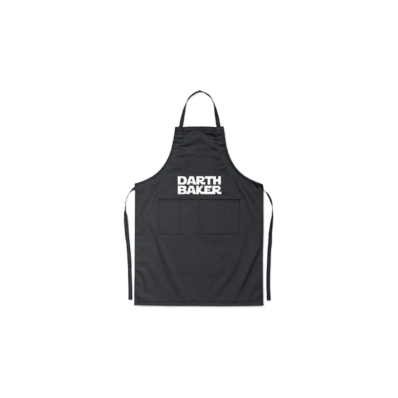 Darth Baker Printed Apron Black 98x69.5cm