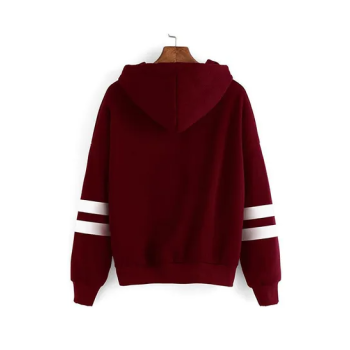 Dj Marshmello Pattern Print Sweatshirt Claret Red N29057422V