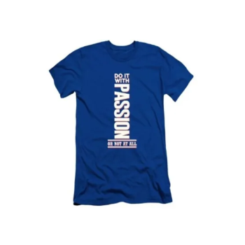 Do It With Passion 2 Motivational And Inspirational Quotes Simple Print Poster TShirt BB1
