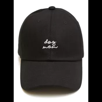 Dog Mom Baseball Cap –...