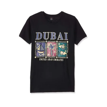 Dubai Tshirt for Men Black