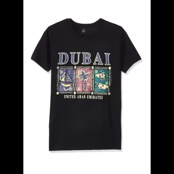 Dubai Tshirt for Men Black