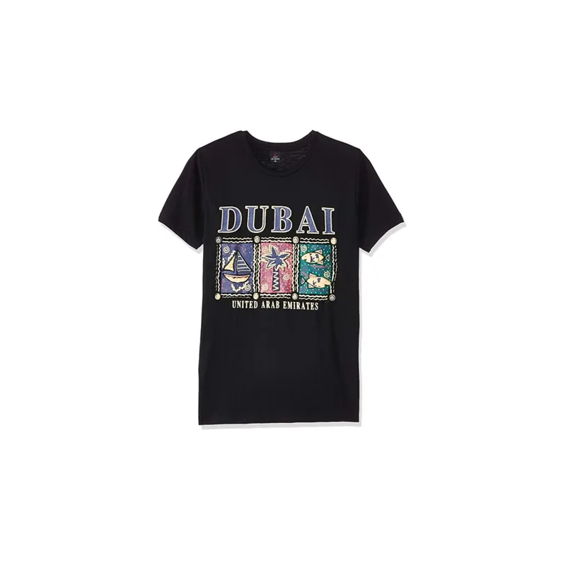 Dubai Tshirt for Men Black