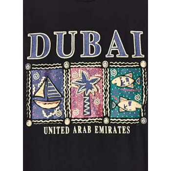 Dubai Tshirt for Men Black