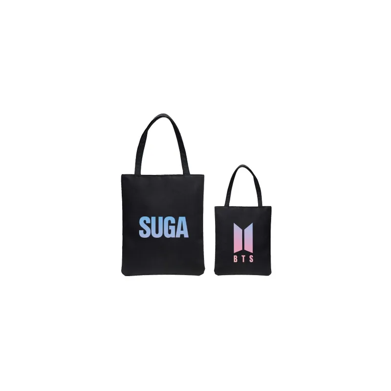 New choices of BTS Canvas Tote Bag Casual Printed Tote Bag 1