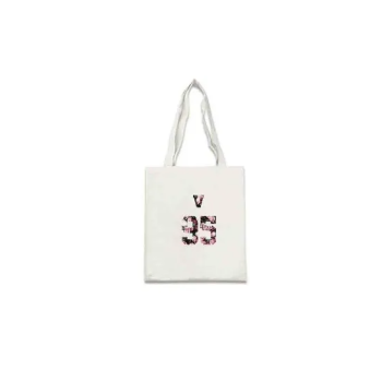 New choices of BTS V 95 Canvas Tote Bag Casual Printed Tote Bag