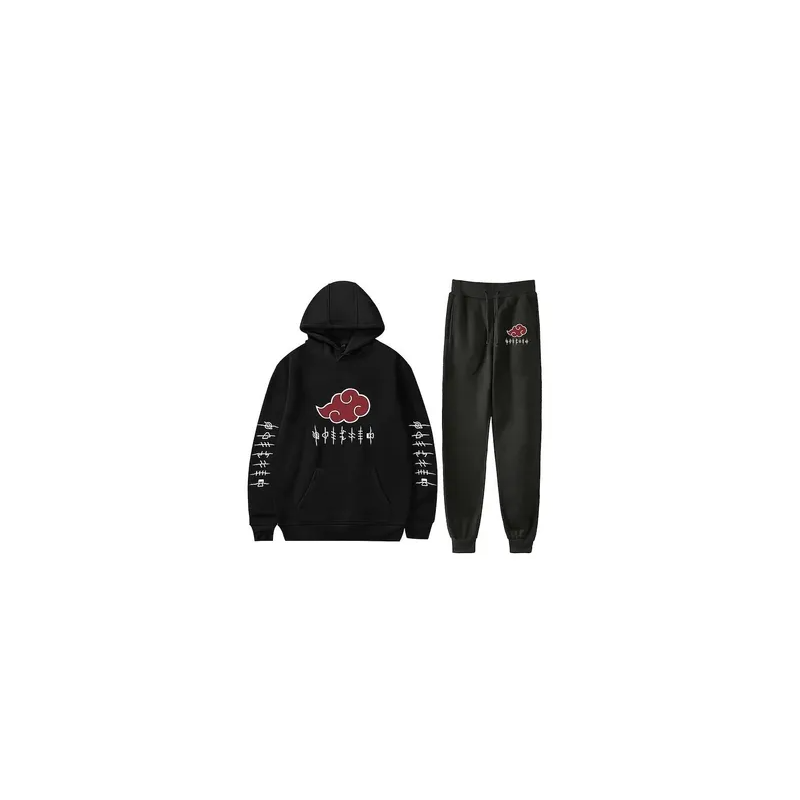 New Naruto Akatsuki Pants Outfits Anime Harajuku Graphic Kawaii Pants For Unisex Adult 5