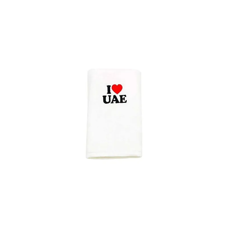 New Personalized For You Cotton White I Love Uae Embroidery Bath Towel 70*140 cm
