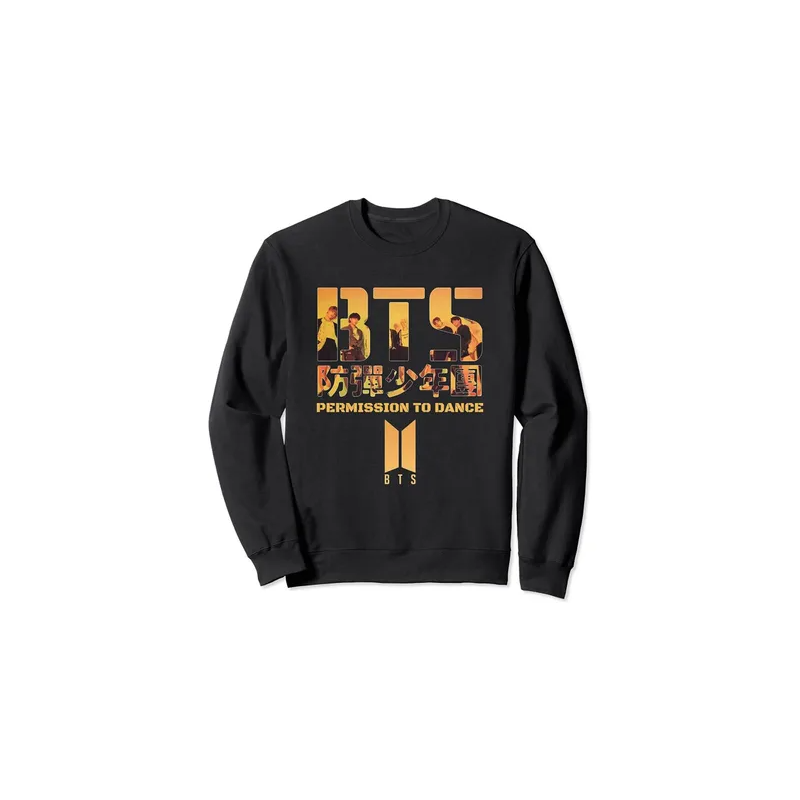 New Official Bts Permission To Dance Btsptd Sweatshirt Bts for men & women adult XL