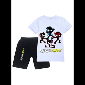 Ninja Kids Tops And Short...