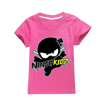 NINJA KIDZ Printed T-shirt Rose Pink