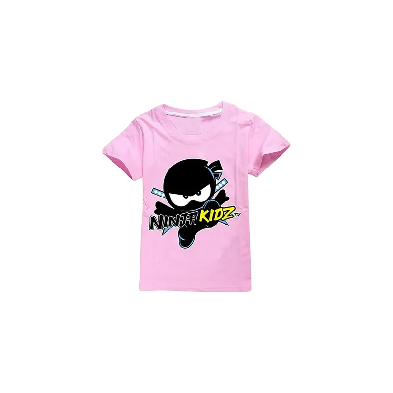 NINJA KIDZ Printed T-shirt Pink