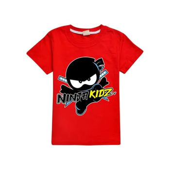 NINJA KIDZ Printed T-shirt Red