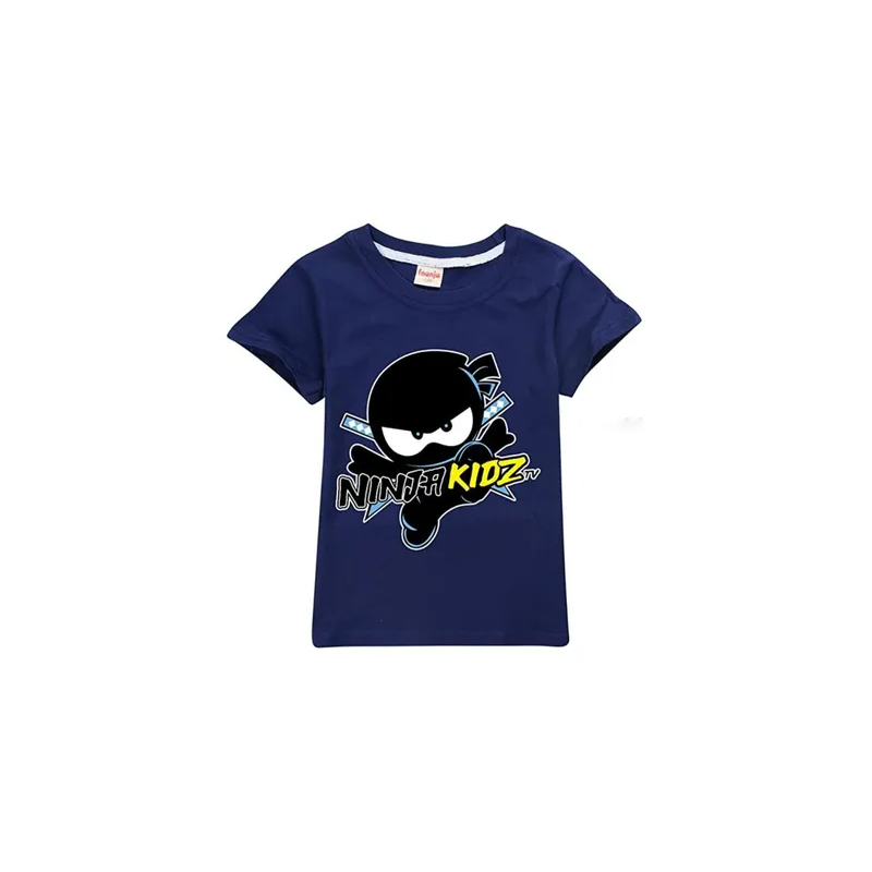 NINJA KIDZ Printed T-shirt Navy Blue