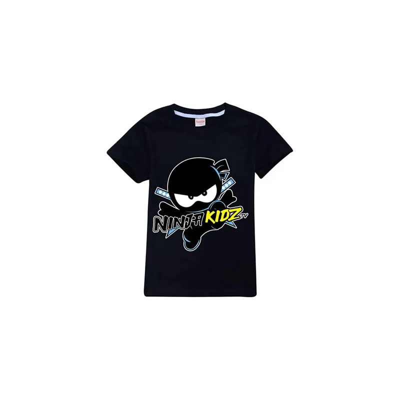 NUINJA KIDZ Printed T-shirt Black