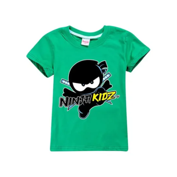 NUINJA KIDZ Printed T-shirt Green