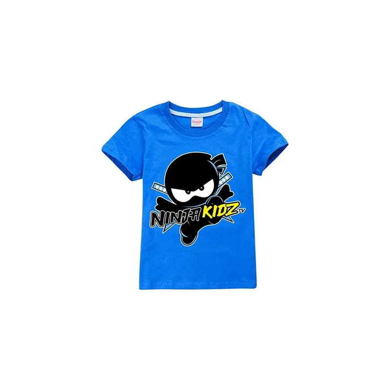 NUINJA KIDZ Printed T-shirt Blue