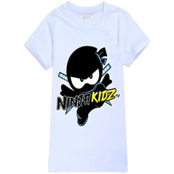NUINJA KIDZ Printed T-shirt White