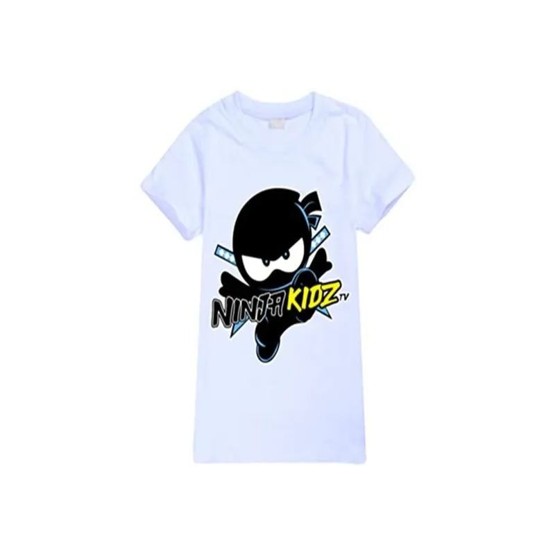 NUINJA KIDZ Printed T-shirt White