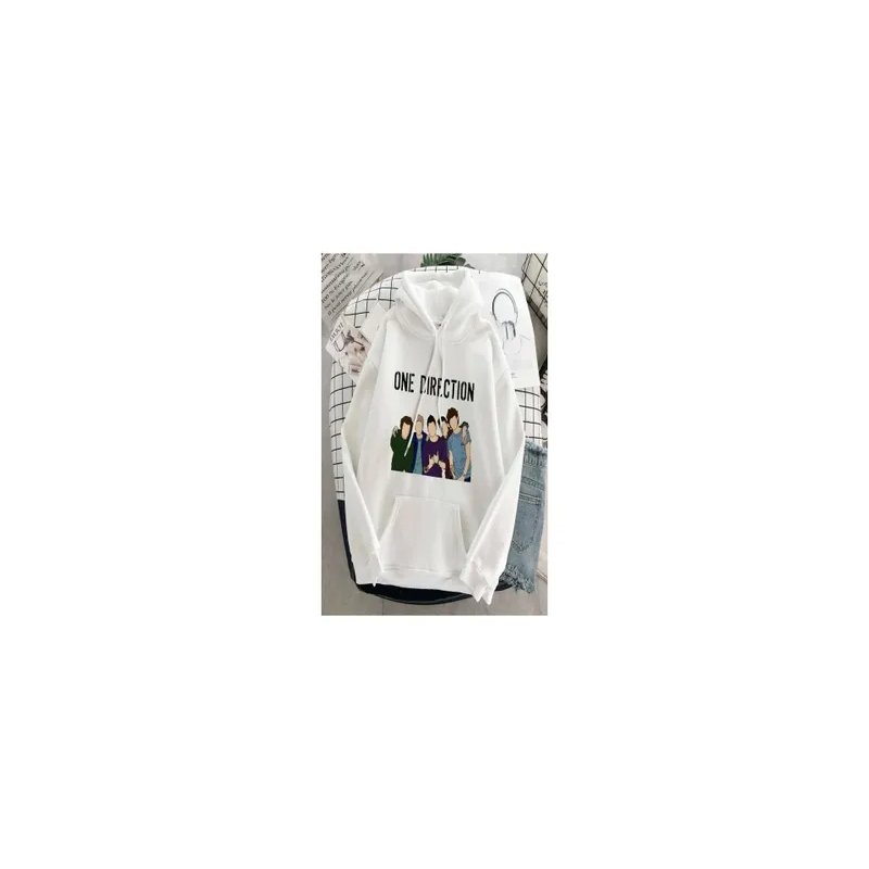 One Direction Inspired Hoodie White