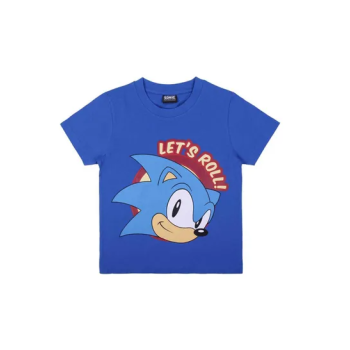 Pack Of 3 Lets Roll Sonic Set For Unisex T-shirt Set For Kids