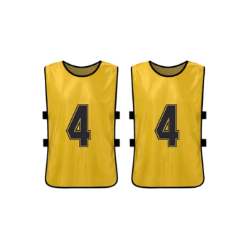 Pack Of 6 Football Jersey Vest Set 1
