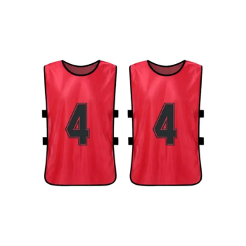 Pack Of 6 Football Jersey Vest Set 6