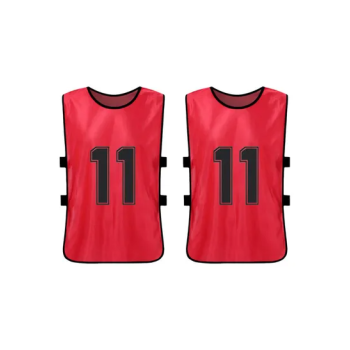 Pack Of 6 Football Jersey Vest Set 6