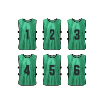 Pack Of 6 Football Jersey Vest Set 4