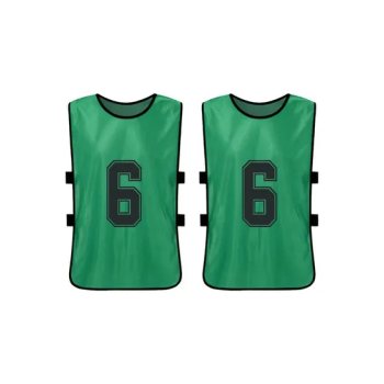 Pack Of 6 Football Jersey Vest Set 4