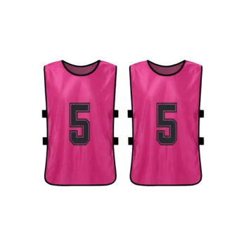 Pack Of 6 Football Jersey Vest Set
