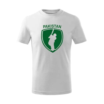 Pakistan Round Neck Printed T-shirt White