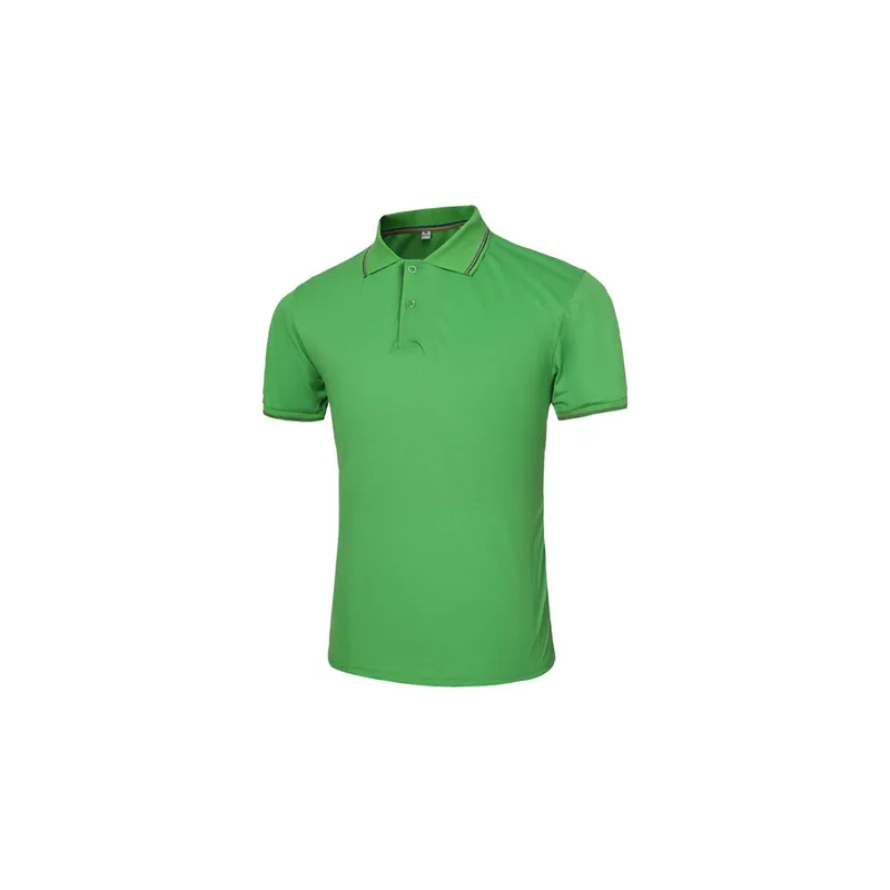 Polo Neck Casual Shirt Green