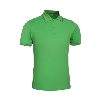 Polo Neck Casual Shirt Green
